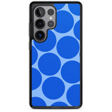 Abstract Retro Shapes: Blue Dots