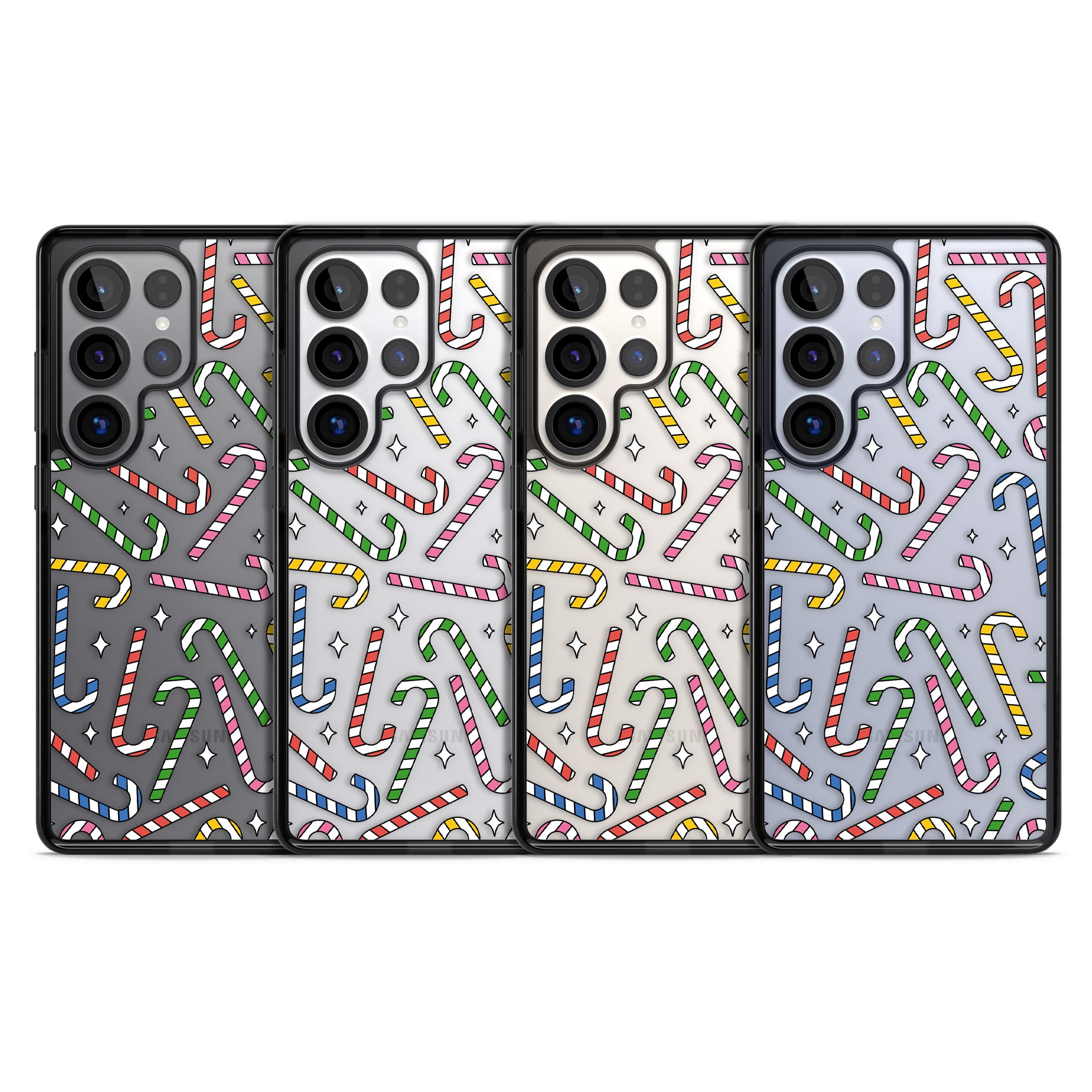 Colourful Stars & Candy Canes