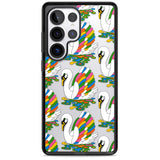 Colourful Swan Pattern