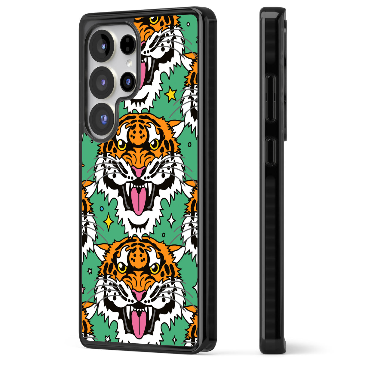 Fierce Jungle Tigers (Green)