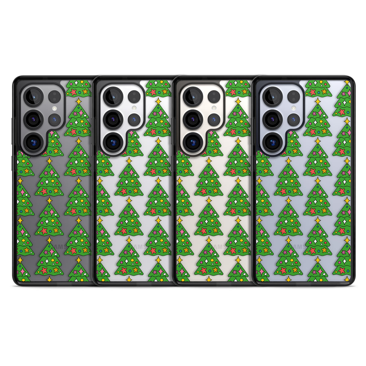 Christmas Tree Pattern (Clear)