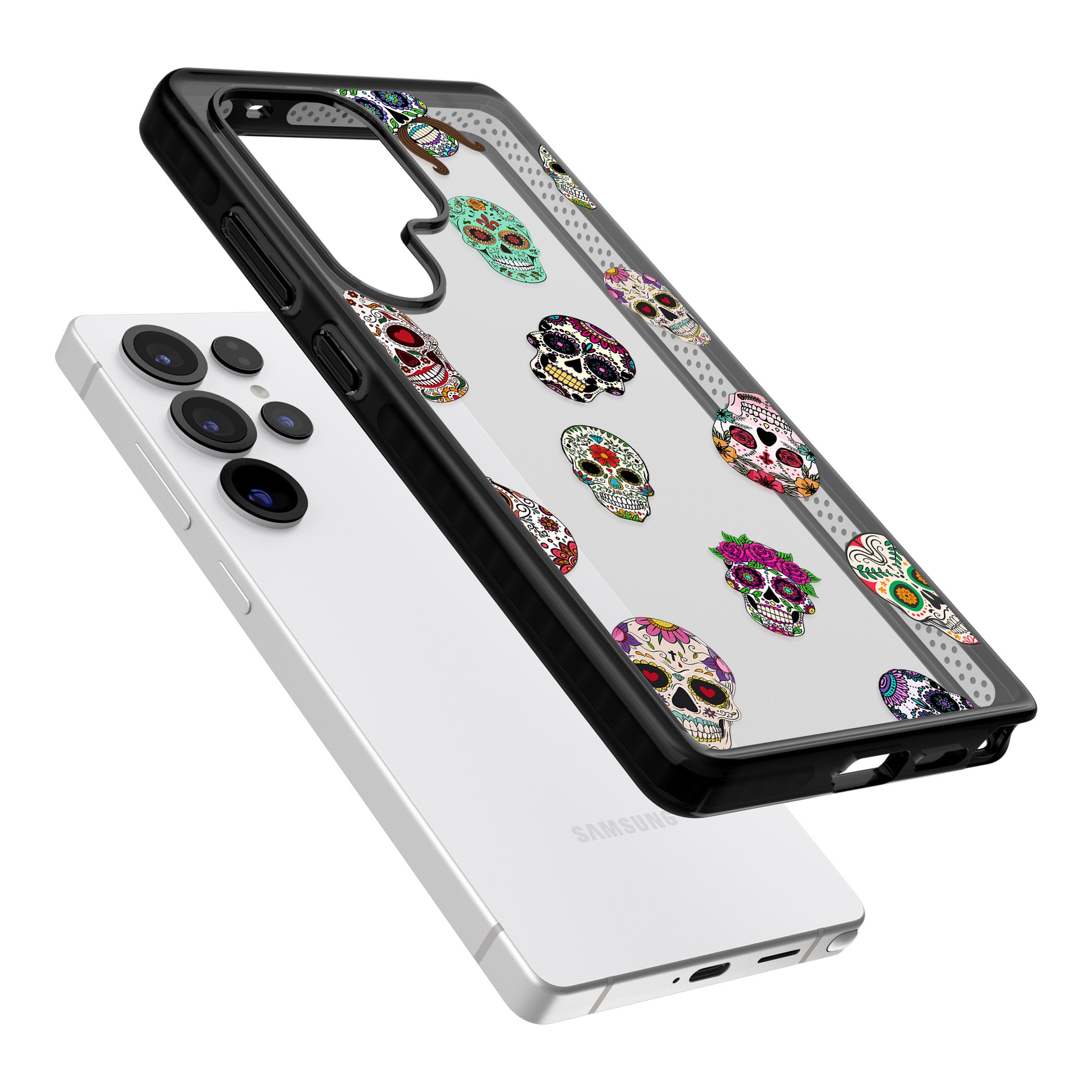 Mixed Sugar Skull Pattern