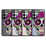 Purple Floral Sugar Skull