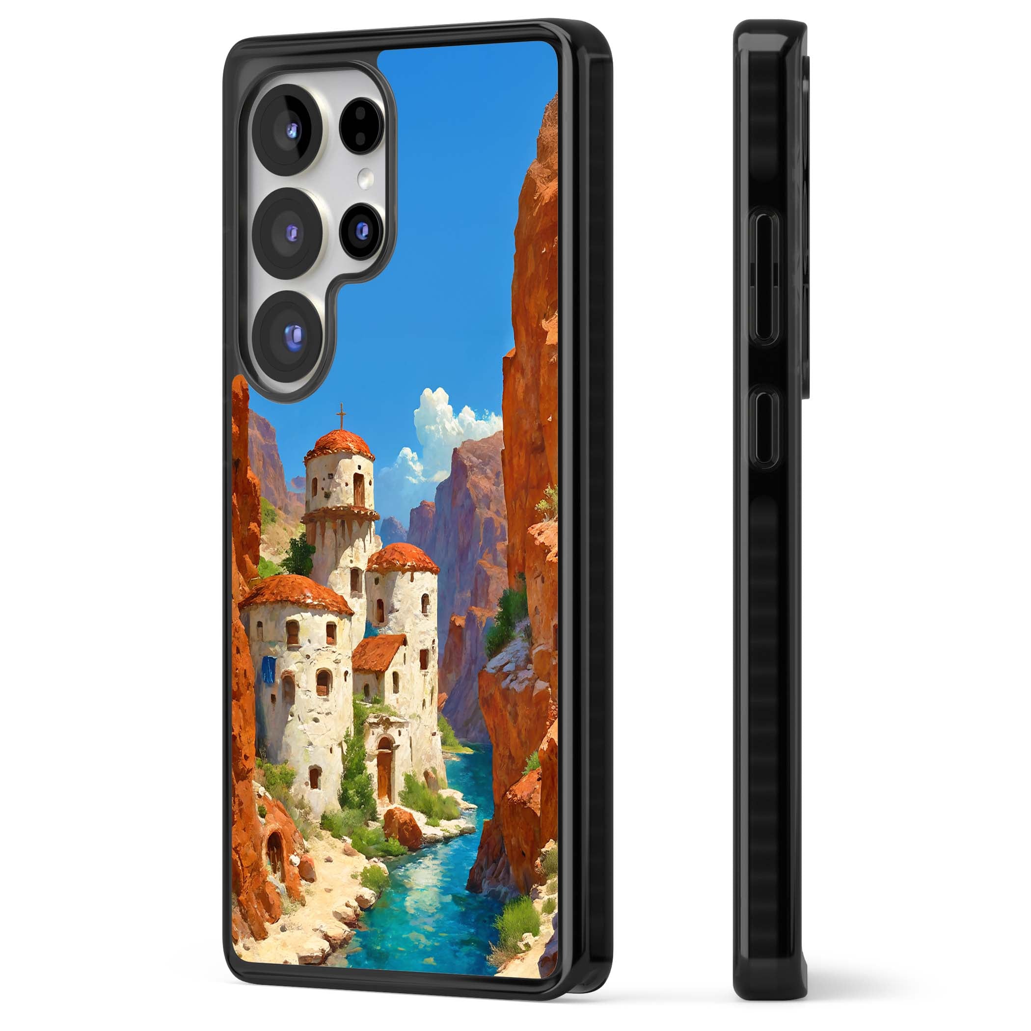 Canyon Haven for her iPhone case | Black Impact case for Samsung Galaxy S25 Ultra