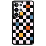 Vibrant Retro Checkered