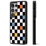 Vibrant Retro Checkered