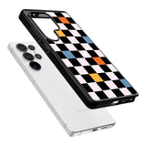 Vibrant Retro Checkered