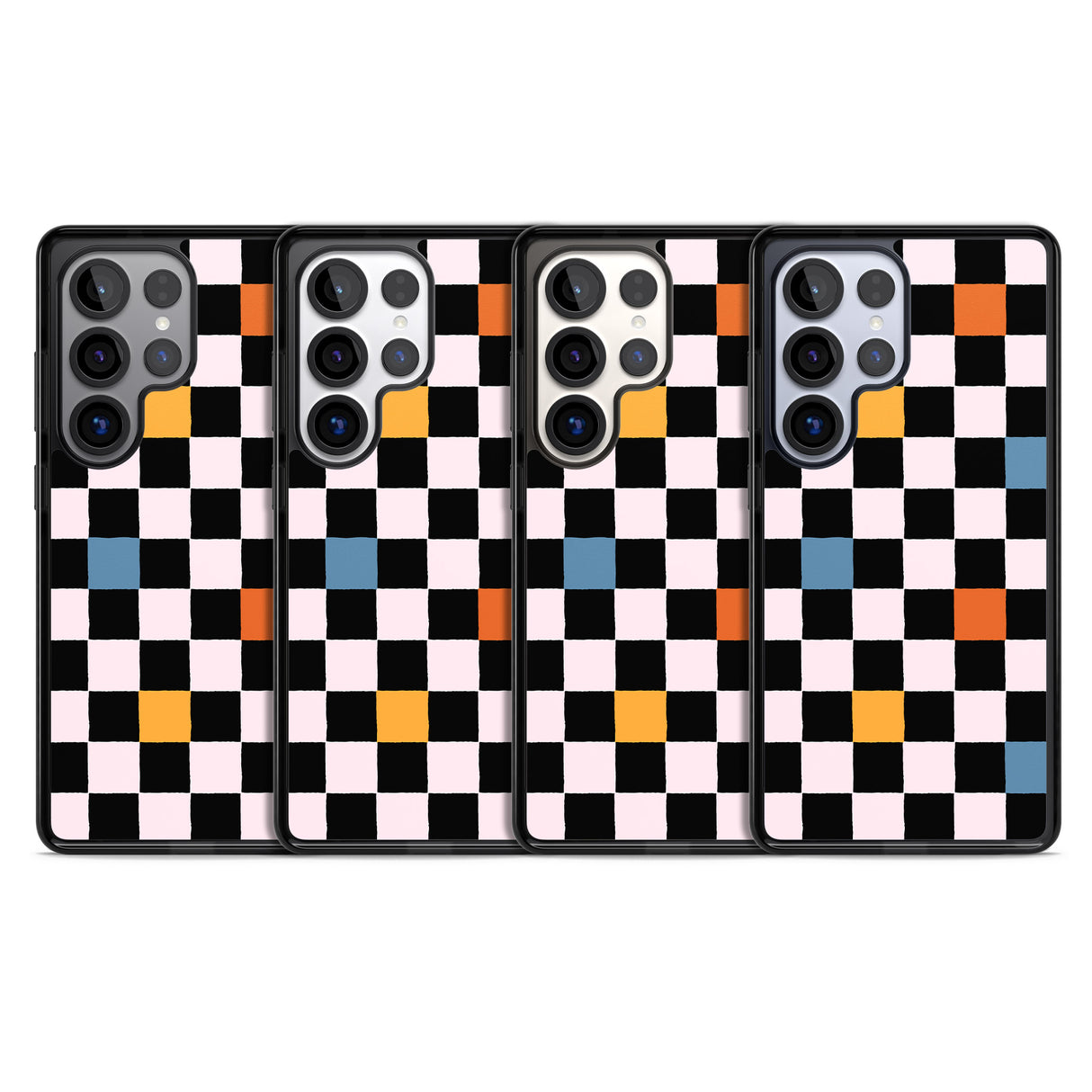 Vibrant Retro Checkered