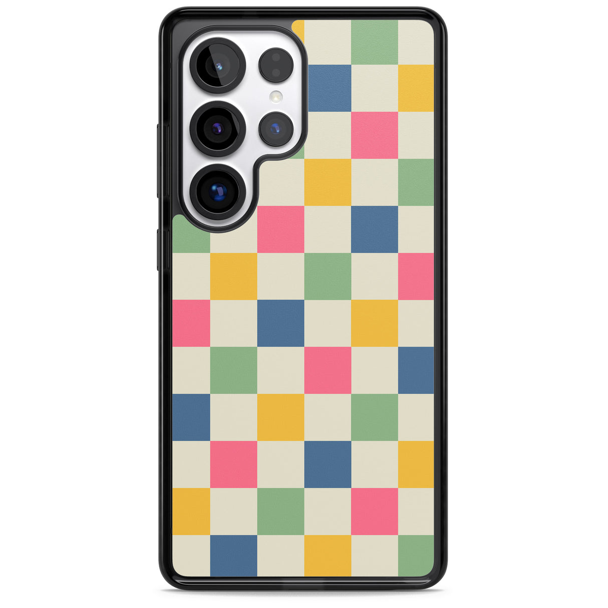 Pastel Multicolor Checkered