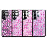 Bright Pink Sushi Pattern