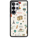 Cute Travel Pattern Cream