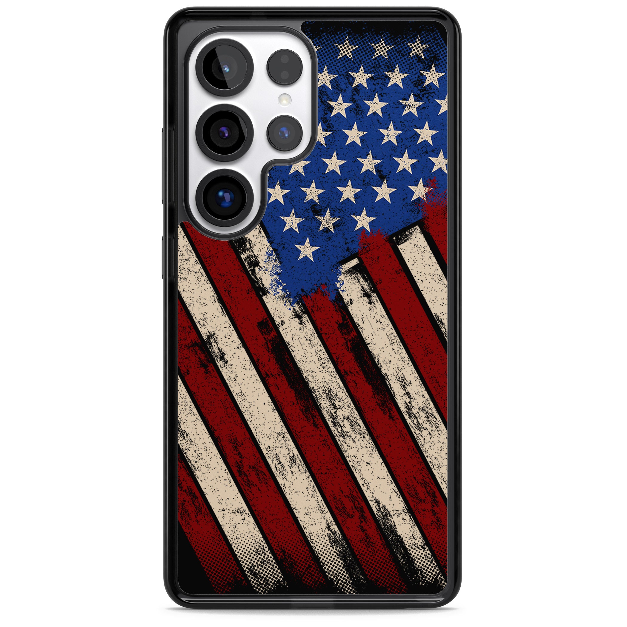 Distressed Us Flag