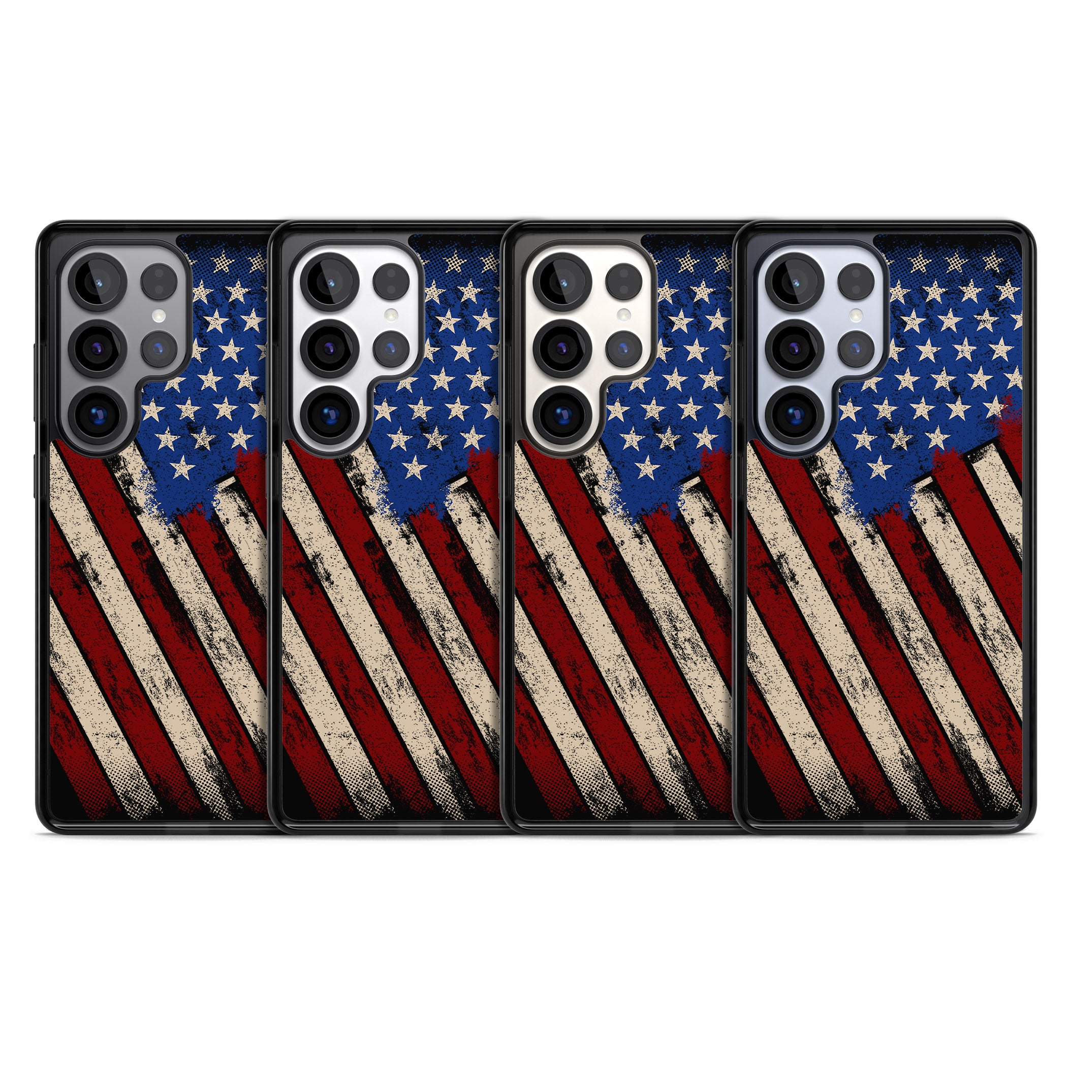 Distressed Us Flag