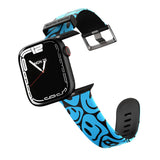 Blue Acid Faces Apple Watch Strap - 38mm / 40mm / 41mm