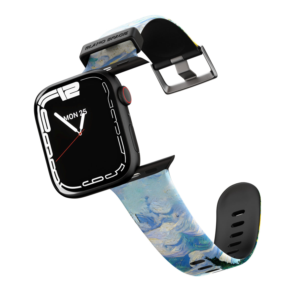 Wheat Field with Cypresses by Vincent Van Gogh Apple Watch Strap - 38mm / 40mm / 41mm