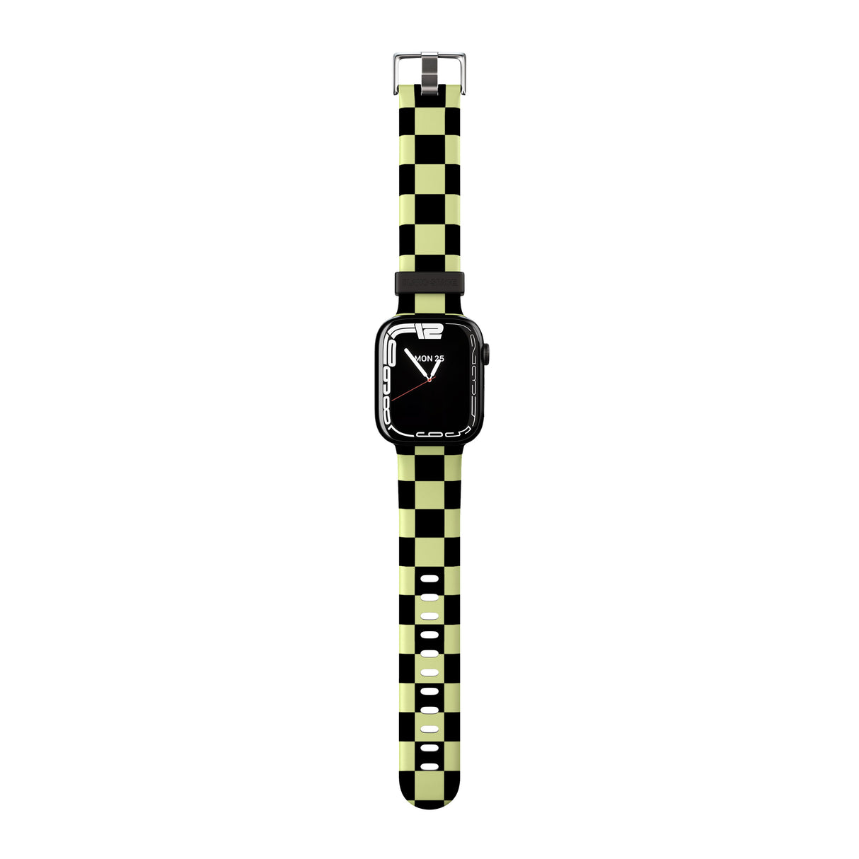 Black & Lime Check Apple Watch Strap - 38mm / 40mm / 41mm