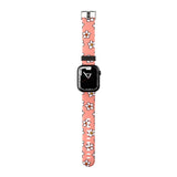 Peachy Daisy Smiles Apple Watch Strap - 38mm / 40mm / 41mm