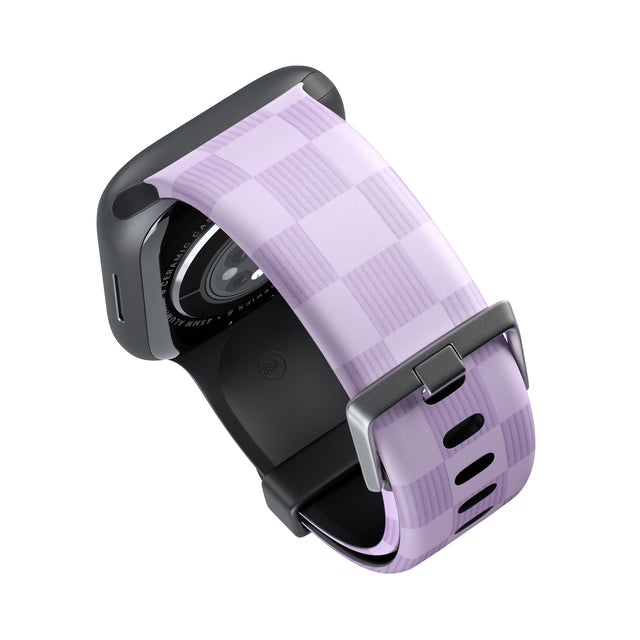 LILAC CHECKERED Apple Watch Strap - 38mm / 40mm / 41mm