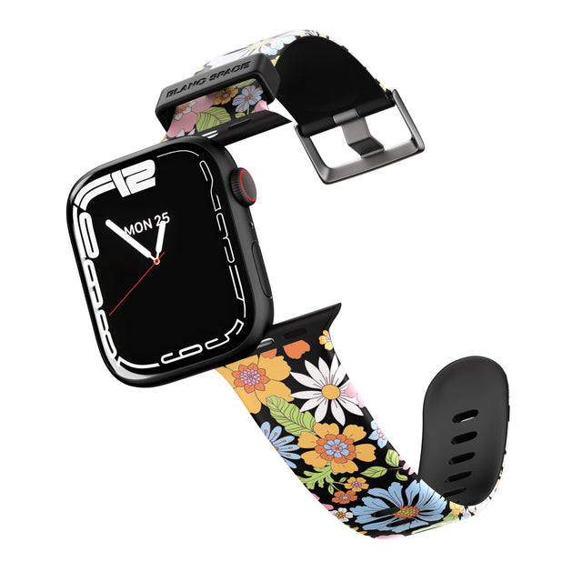 Pastel Flower Pattern Apple Watch Strap - 38mm / 40mm / 41mm