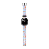 Lake Blue Flower Mix Apple Watch Strap - 38mm / 40mm / 41mm