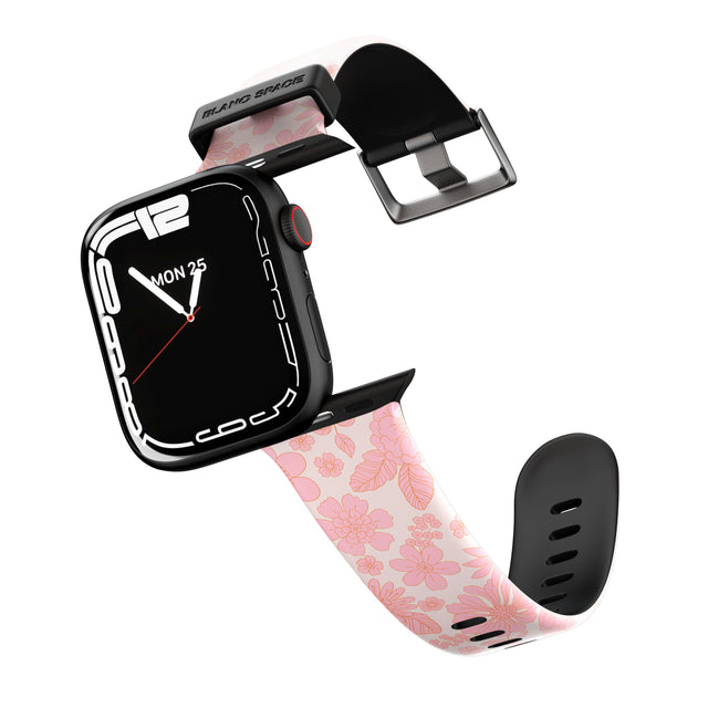 Gentle Pink Flowers Apple Watch Strap - 38mm / 40mm / 41mm