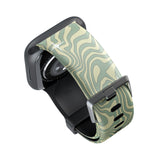 Green Abstract Wave Apple Watch Strap - 38mm / 40mm / 41mm