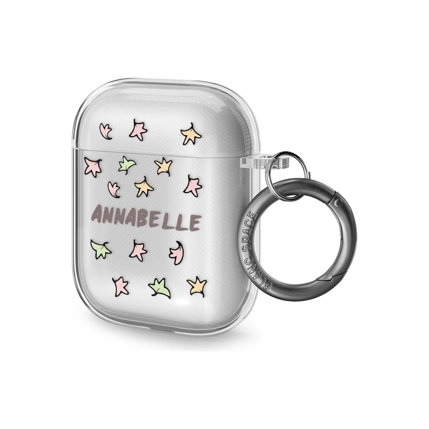 Personalised Custom Leaves Pattern Airpod Case (2nd Generation)