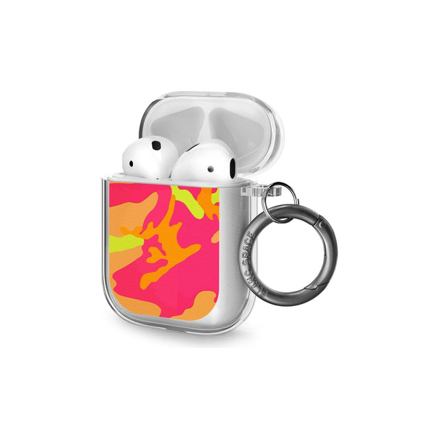 Neon Camo AirPods Case (2nd Generation)