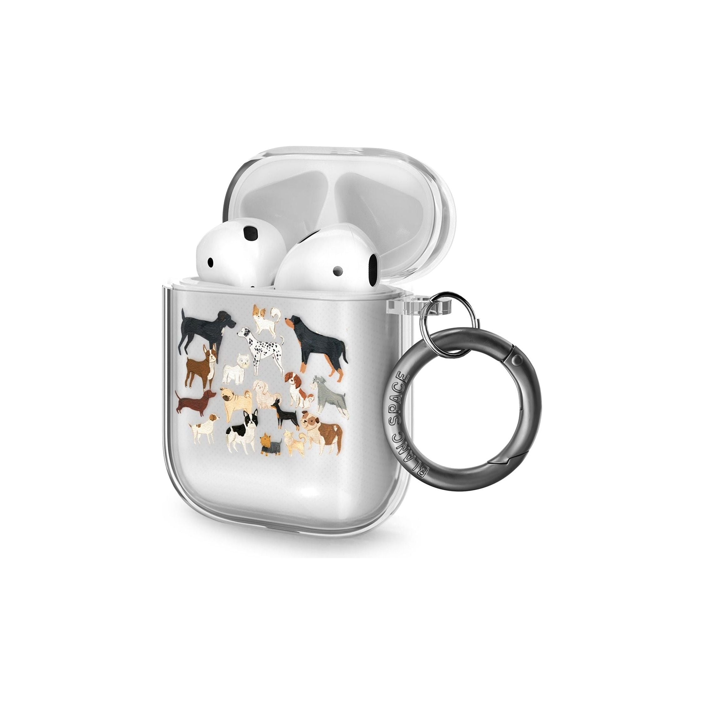 Hand Painted Dogs Airpod Case (2nd Generation)