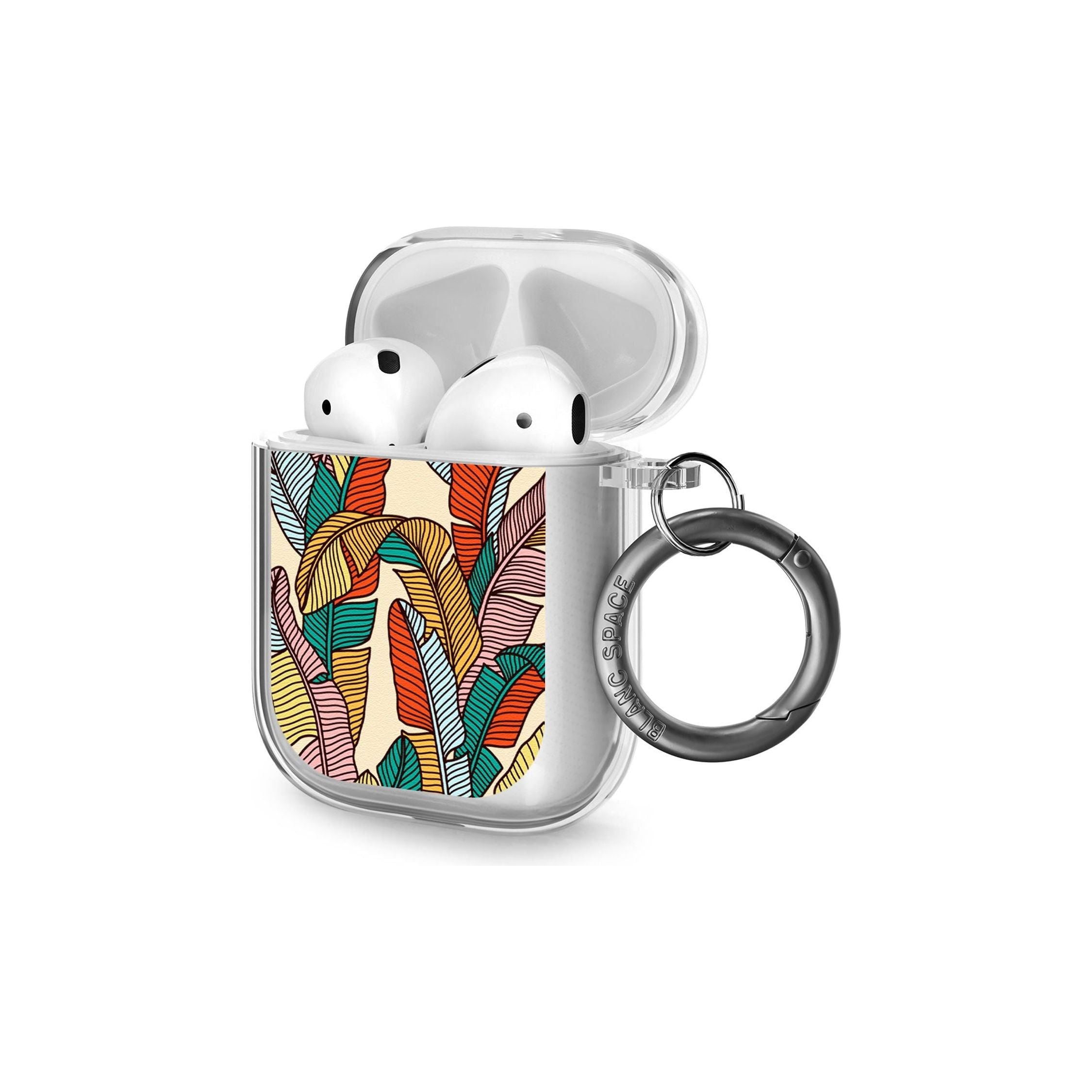 Pastel Palm Leaves AirPods Case (2nd Generation)