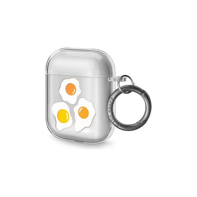Fried Egg Pattern Airpod Case (2nd Generation)