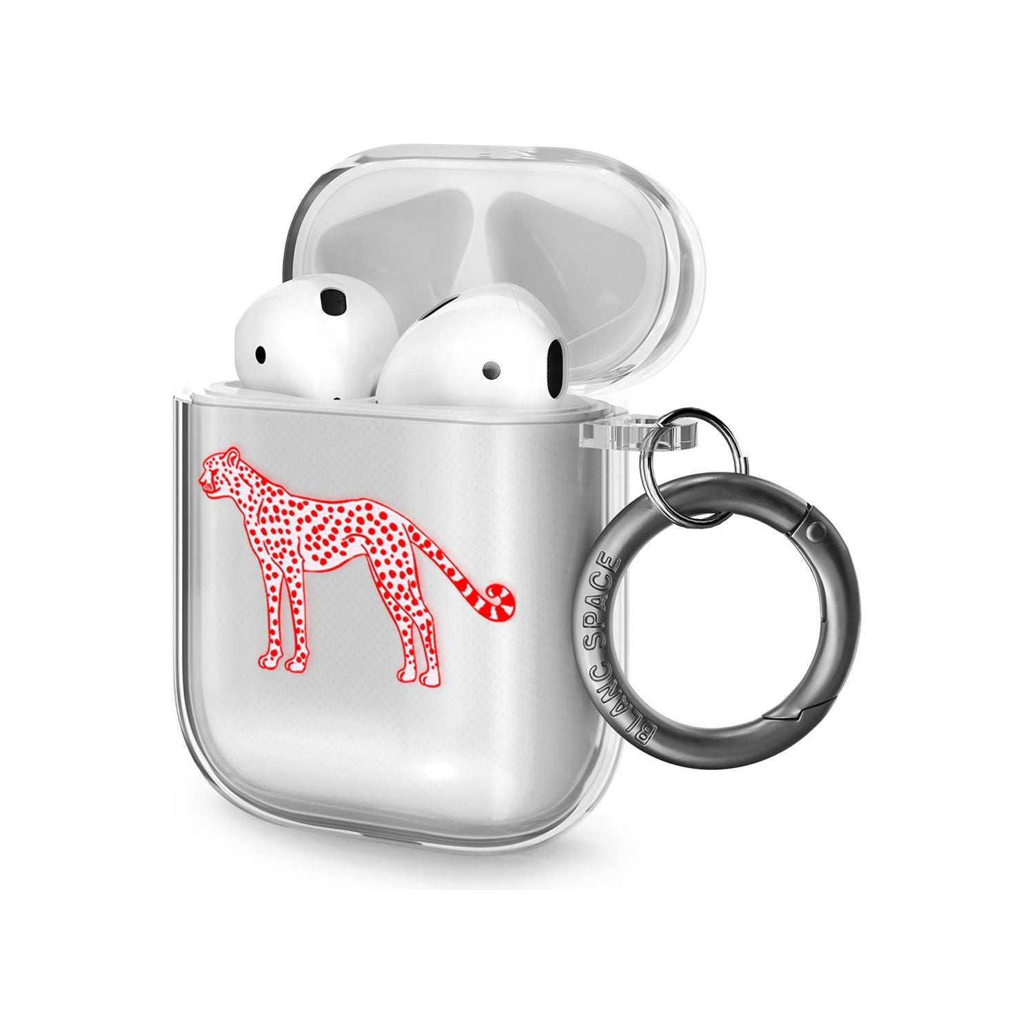 Red & Pink Cheetah Airpod Case (2nd Generation)
