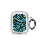 Blue Leopard Print AirPods Case (2nd Generation)