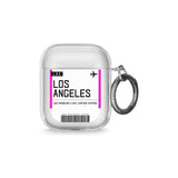 Los Angeles Boarding Pass Airpods Case (2nd Generation)