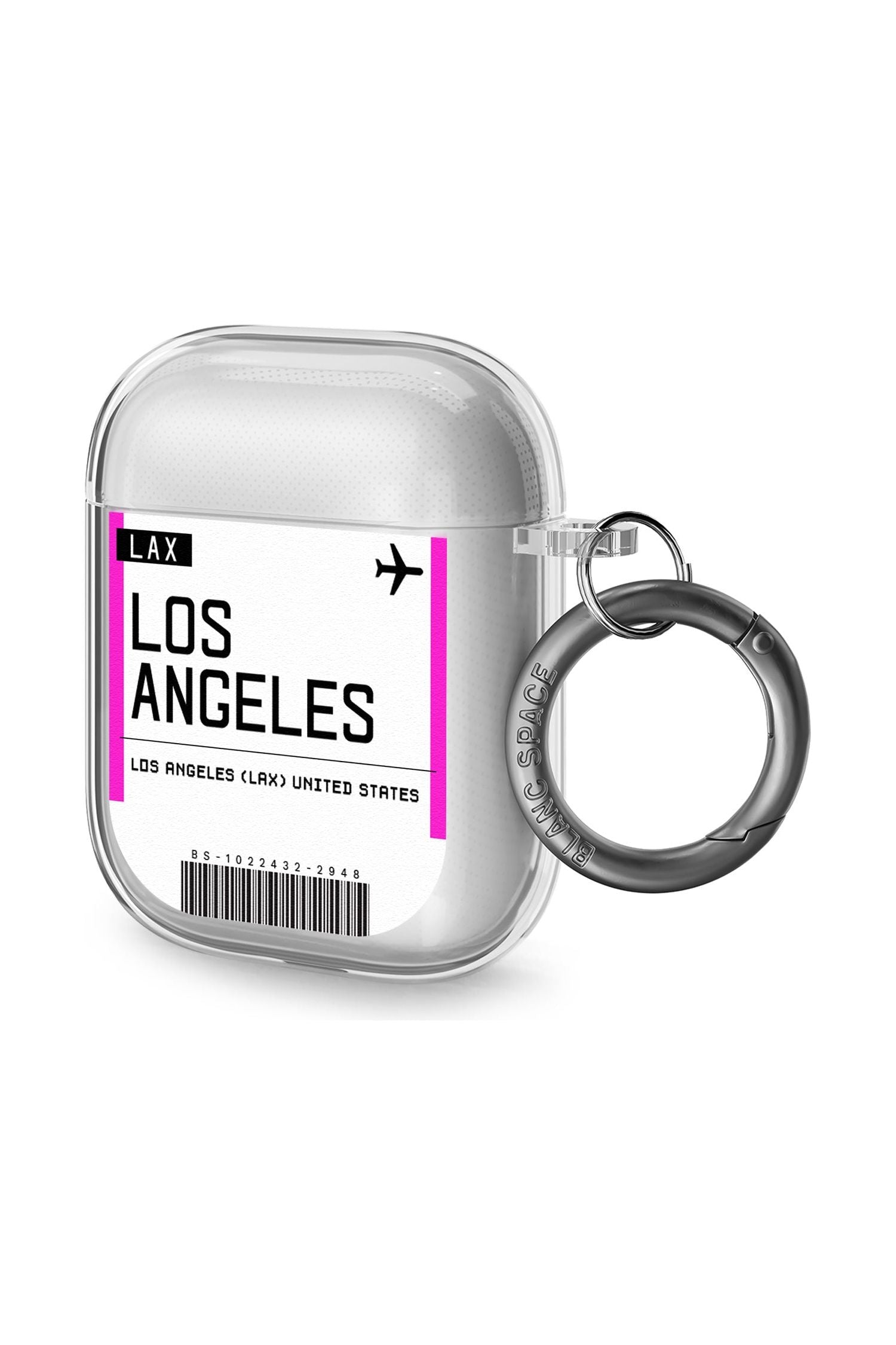 Los Angeles Boarding Pass Airpods Case (2nd Generation)