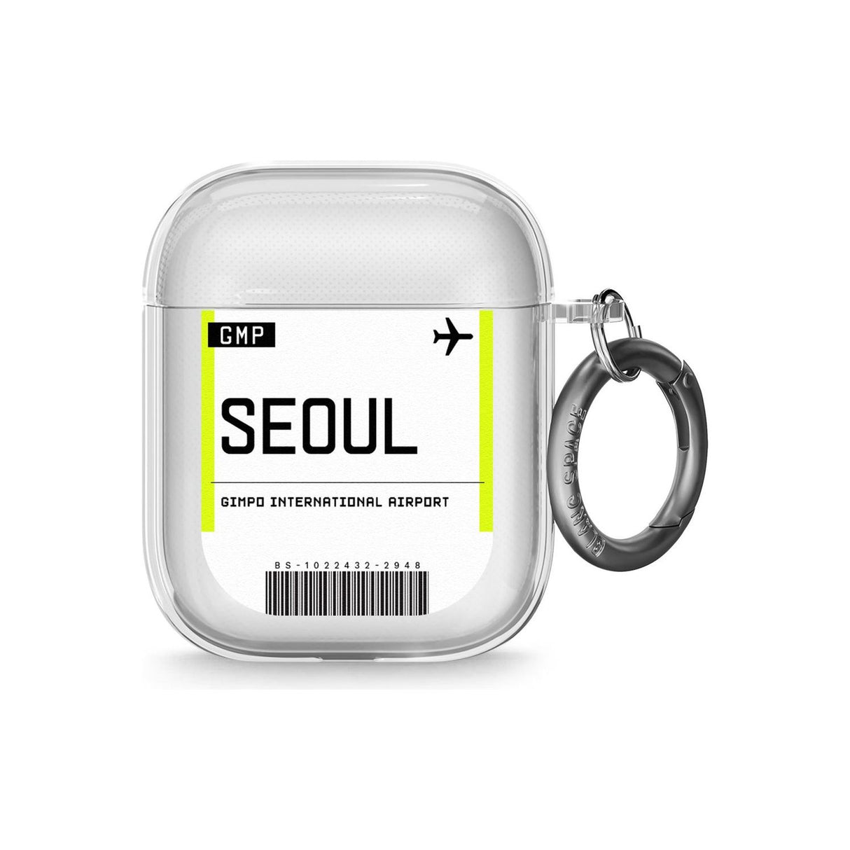 Seoul Boarding Pass Airpods Case (2nd Generation)