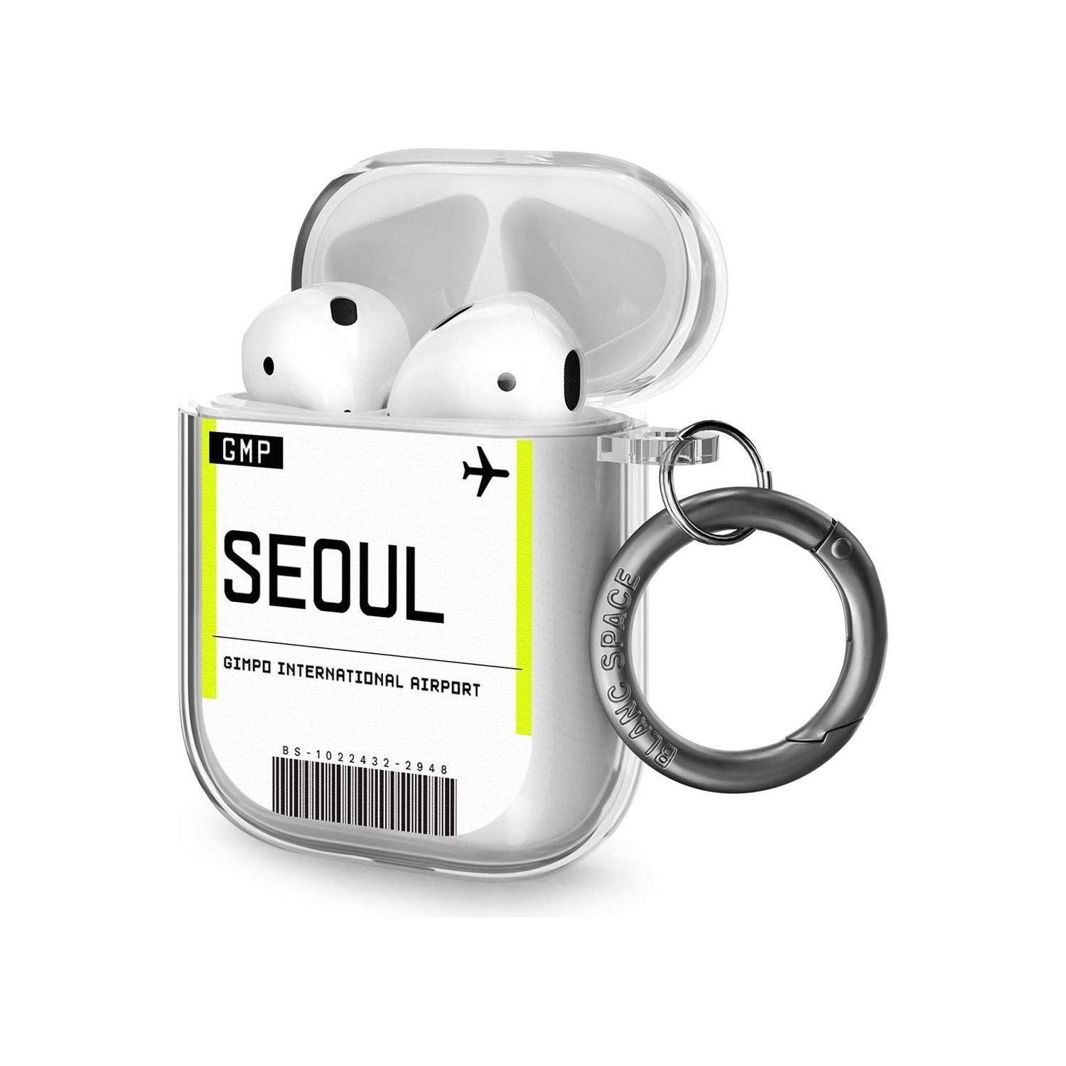 Seoul Boarding Pass Airpods Case (2nd Generation)