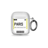 Paris Boarding Pass Airpods Case (2nd Generation)