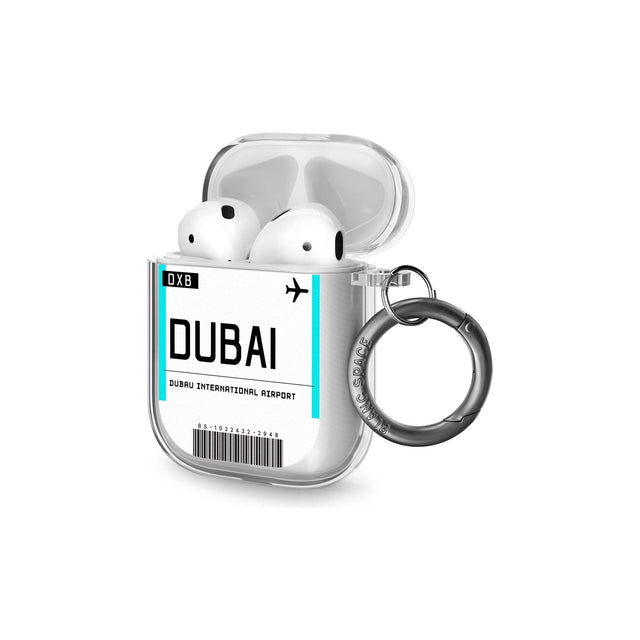 Dubai Boarding Pass Airpods Case (2nd Generation)