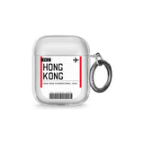 Hong Kong Boarding Pass AirPods Case (2nd Generation)