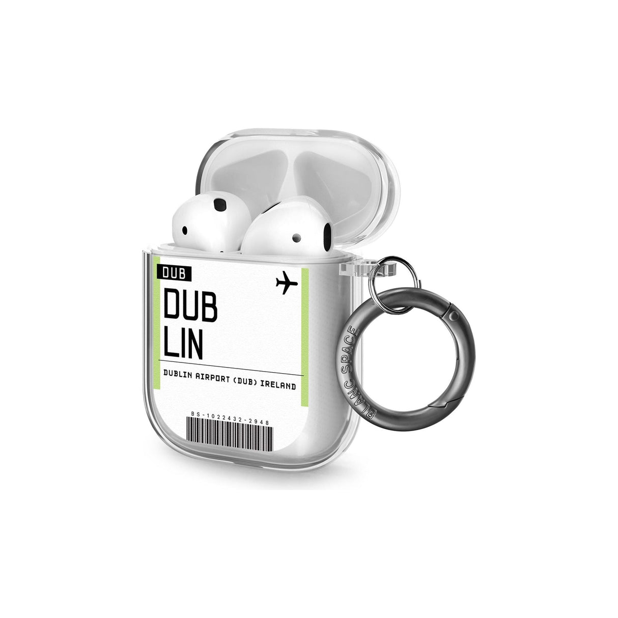 Dublin Boarding Pass AirPods Case (2nd Generation)