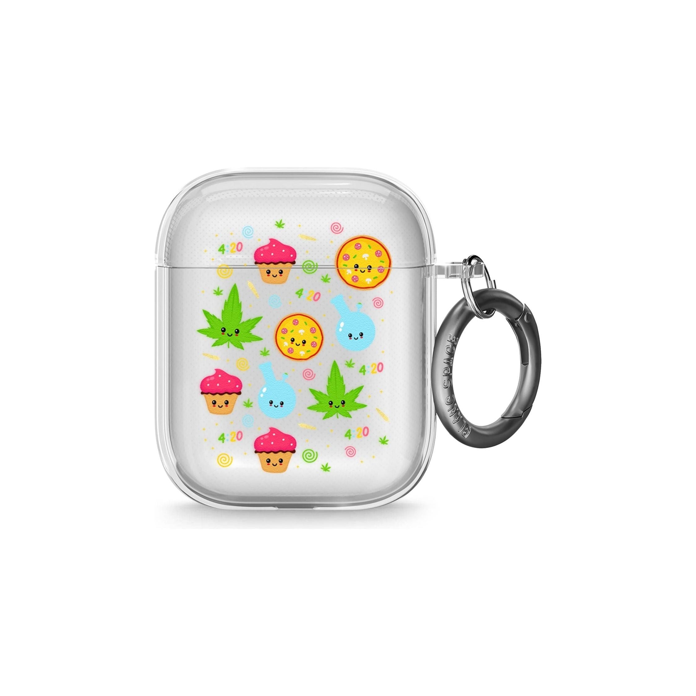 Kawaii Weed Pattern AirPods Case (2nd Generation)