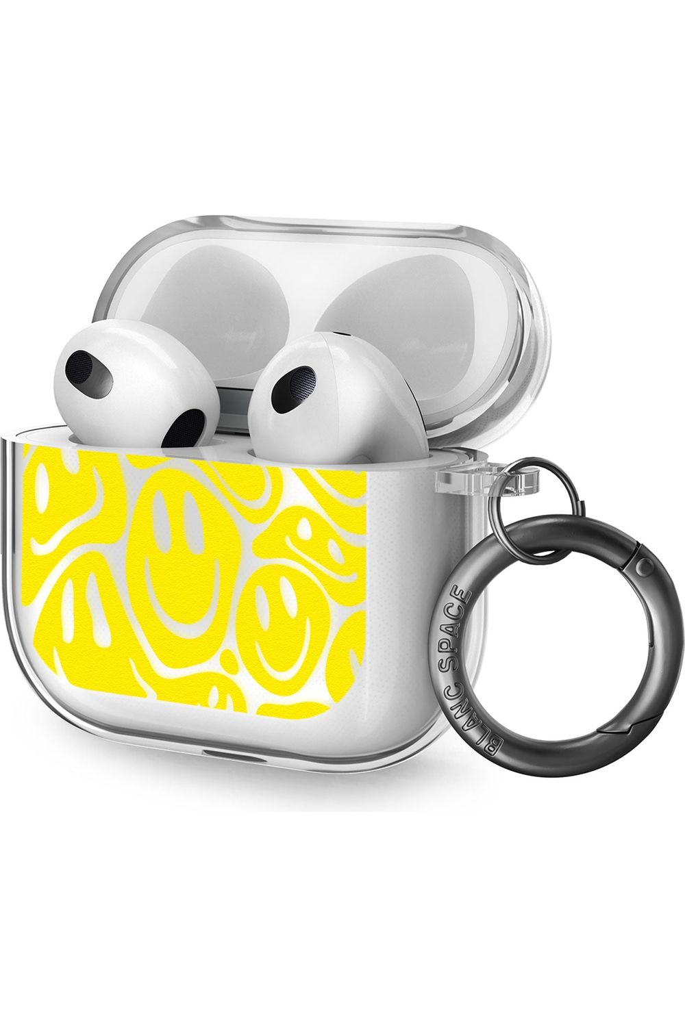 Yellow Acid Faces AirPods Case (3rd Generation)