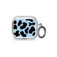 Blue and Black Cow Print AirPods Case (3rd Generation)