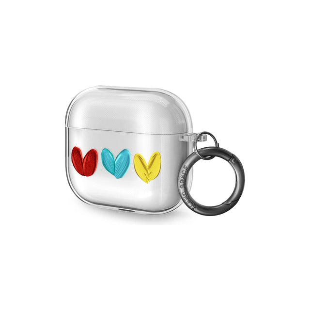 Oil Painted Hearts AirPods Case (3rd Generation)