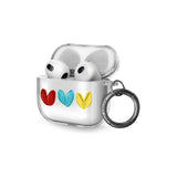 Oil Painted Hearts AirPods Case (3rd Generation)