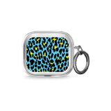 Blue Leopard Print AirPods Case (3rd Generation)