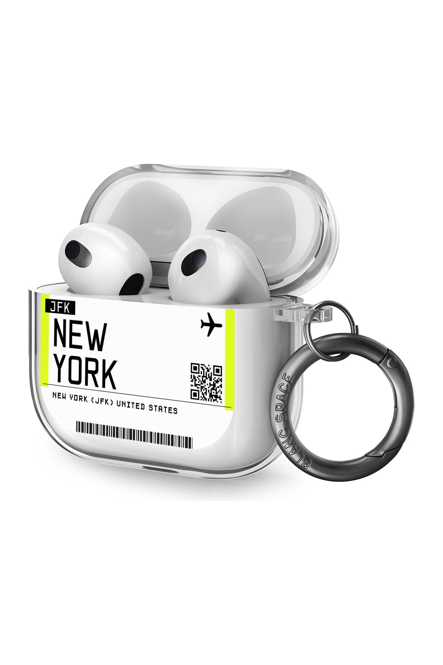 New York Boarding Pass Airpods Case (3rd Generation)