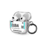 Dubai Boarding Pass Airpods Case (3rd Generation)