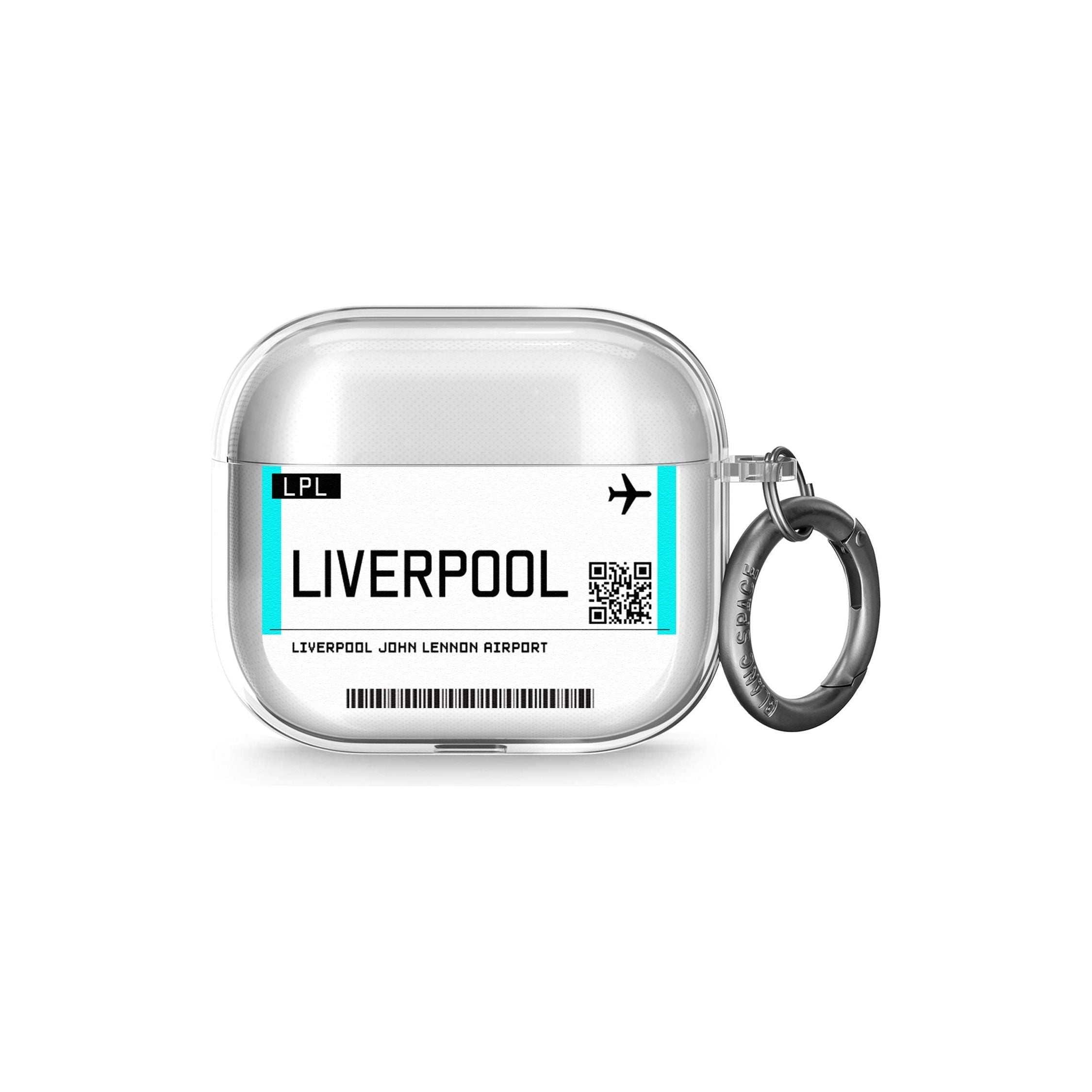 Liverpool Boarding Pass Airpods Case (3rd Generation)